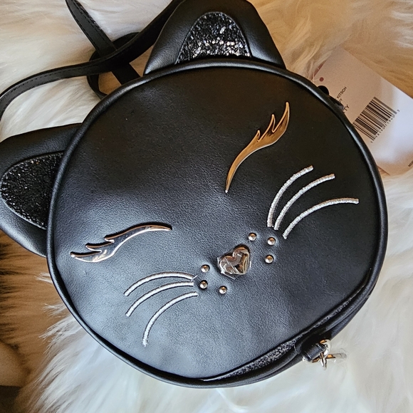 Betsey Johnson Black Cat Kitsch 🐈‍⬛️ Crossbody XOKITTY - Picture 15 of 16